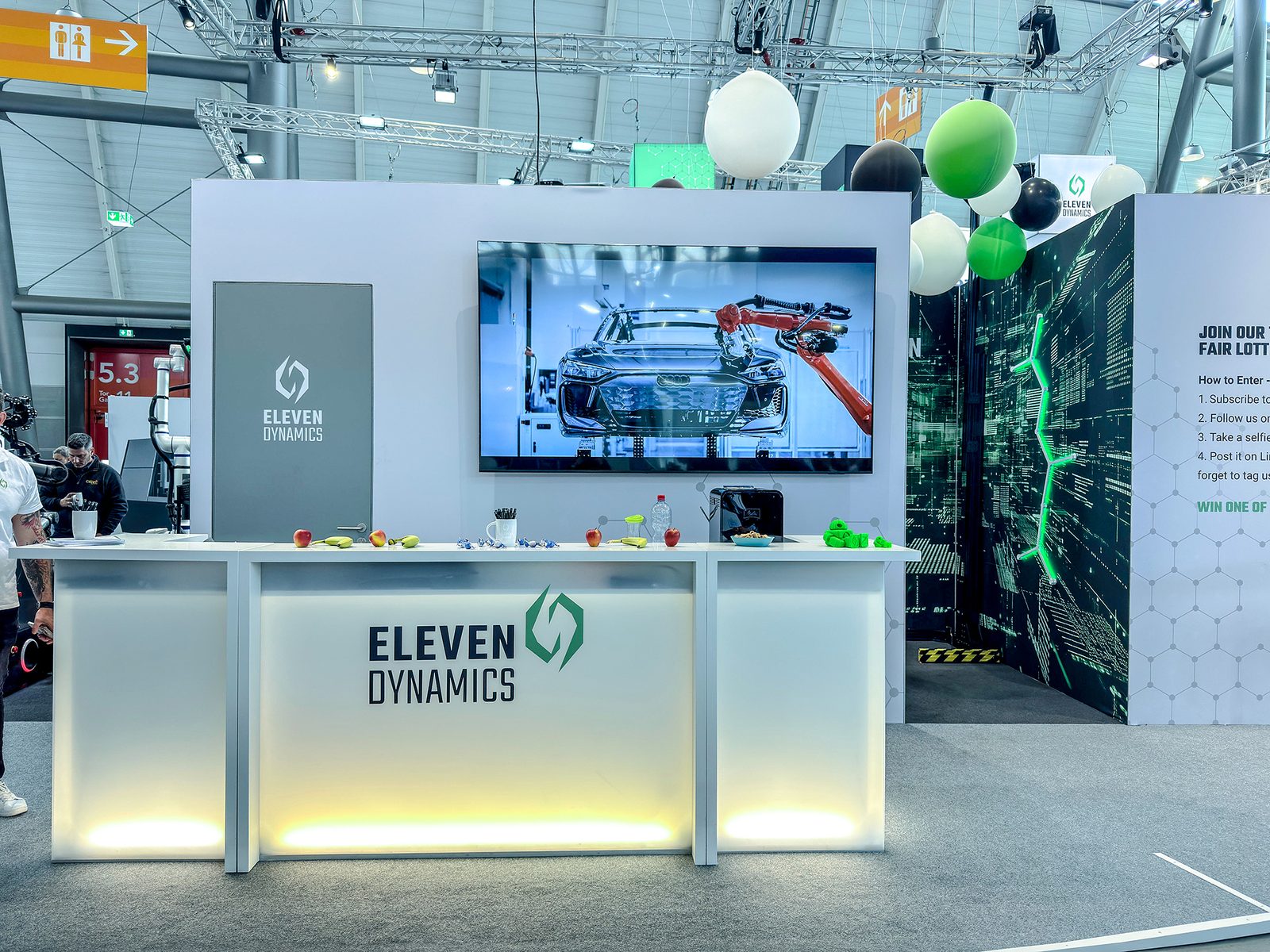 Messestand auf der Control